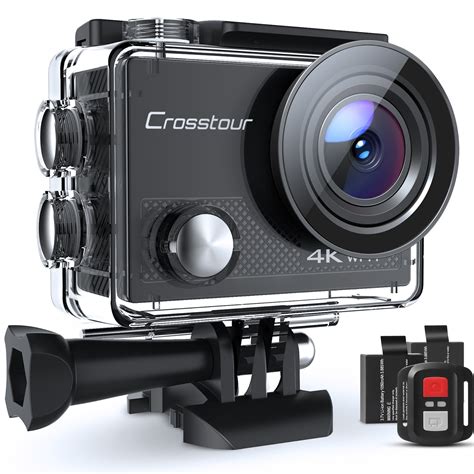 crosstour action cam|Sports Cam 4K 20MP WiFi Vlogging Camera。